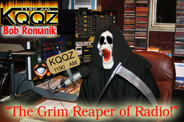 On the Dark Side with Bob Romanik the Grim Reaper of Radio!